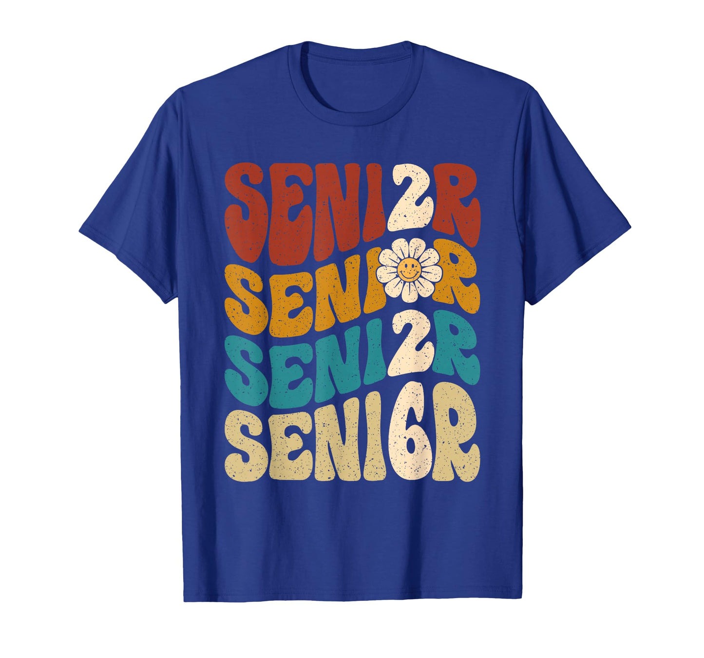 Vintage Groovy Senior 2026 Class of 2026 Graduation Grad T-Shirt