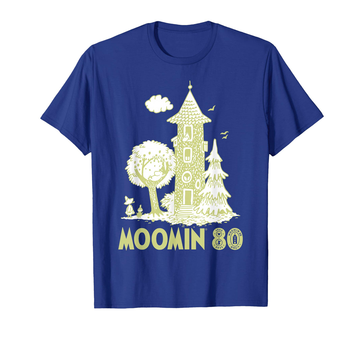 Moomin 80th Anniversary Moomin House Scene T-Shirt