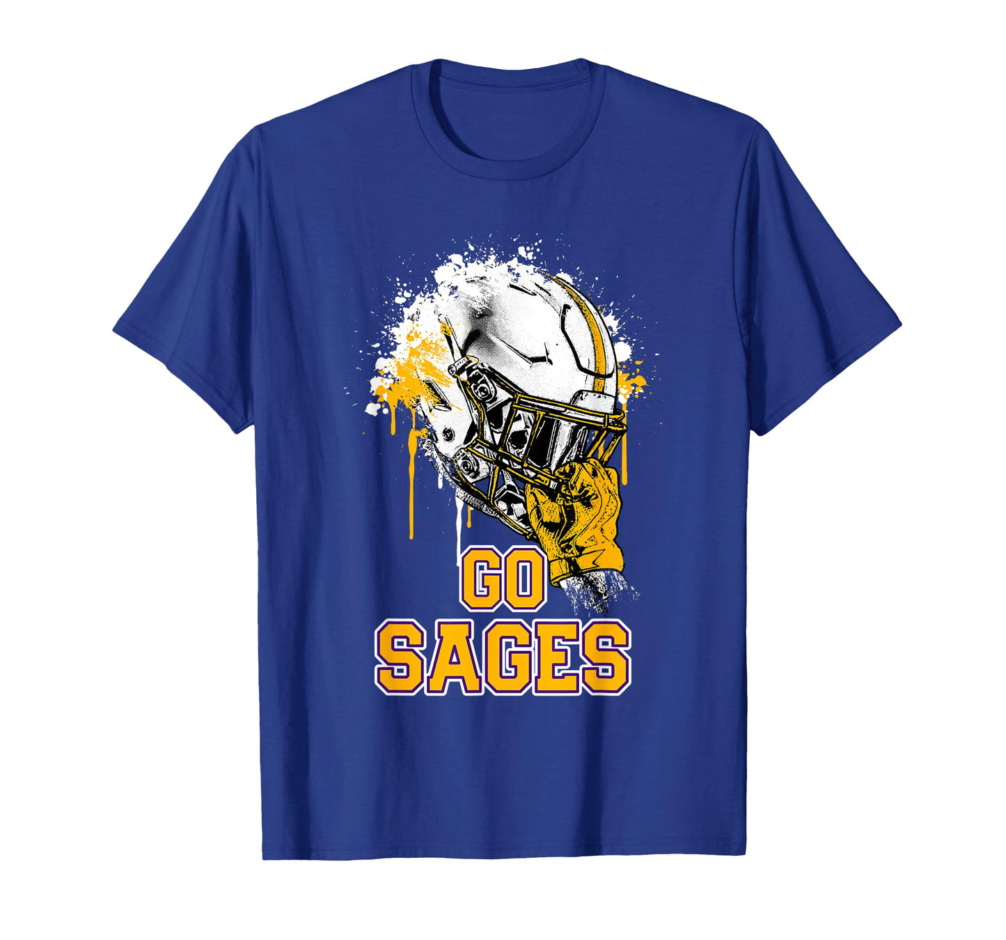 Monticello Sages Rising Helmet GO! T-Shirt