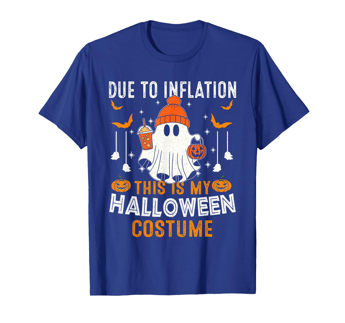 Pumpkin Halloween Costume Men Women Funny Halloween 2025 T-Shirt