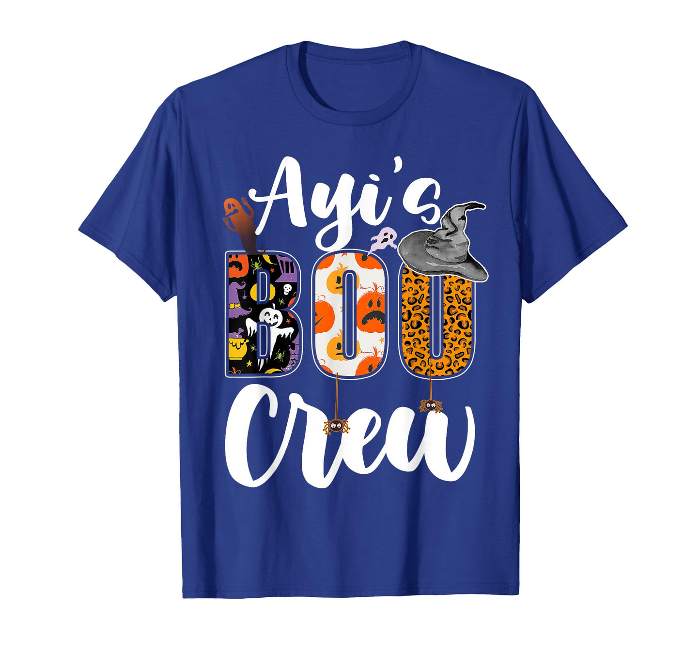 Ayi's Boo Crew Halloween Aunt Nephew Niece Matching T-Shirt