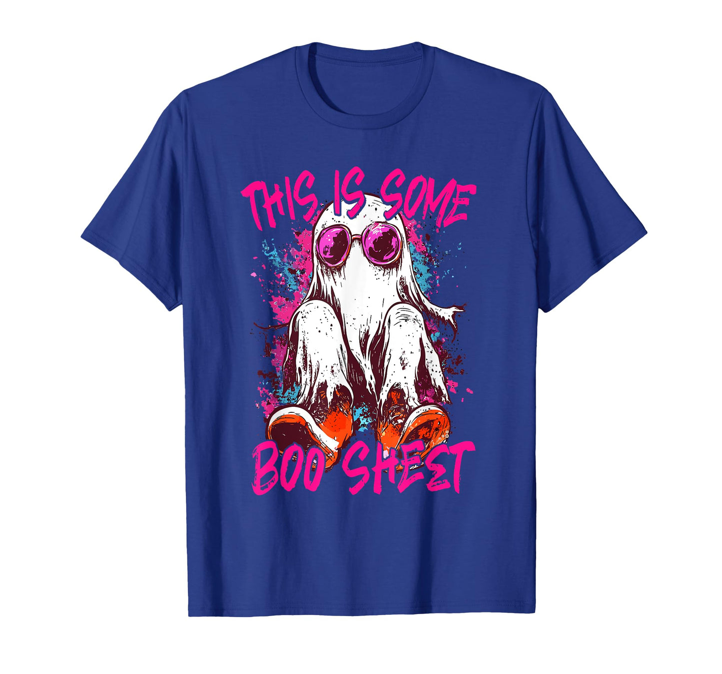 This is Some Boo Sheet Ghost Retro Halloween Funny Halloween T-Shirt