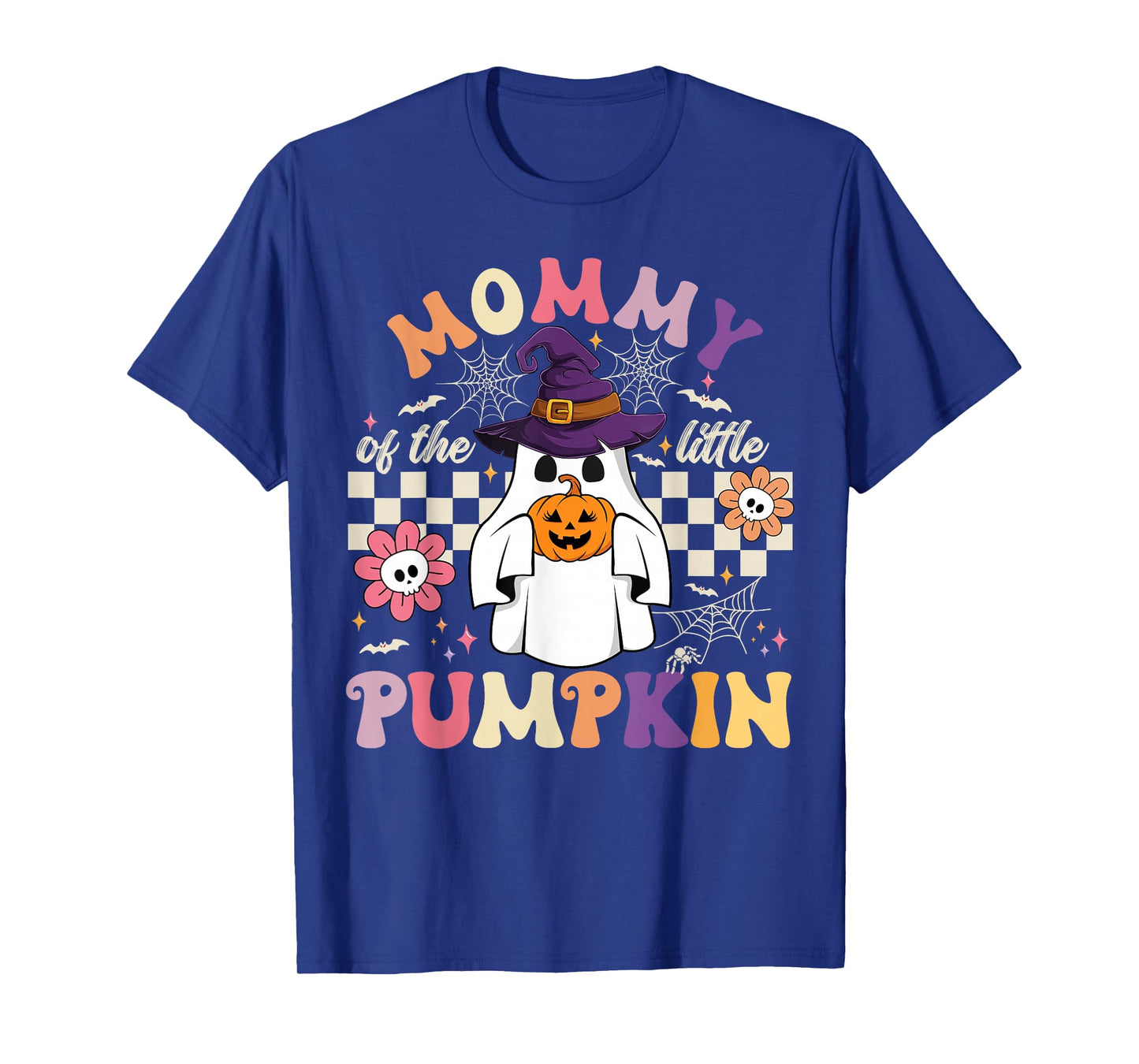 Mommy of The Little Pumpkin Halloween Spooky Ghost T-Shirt