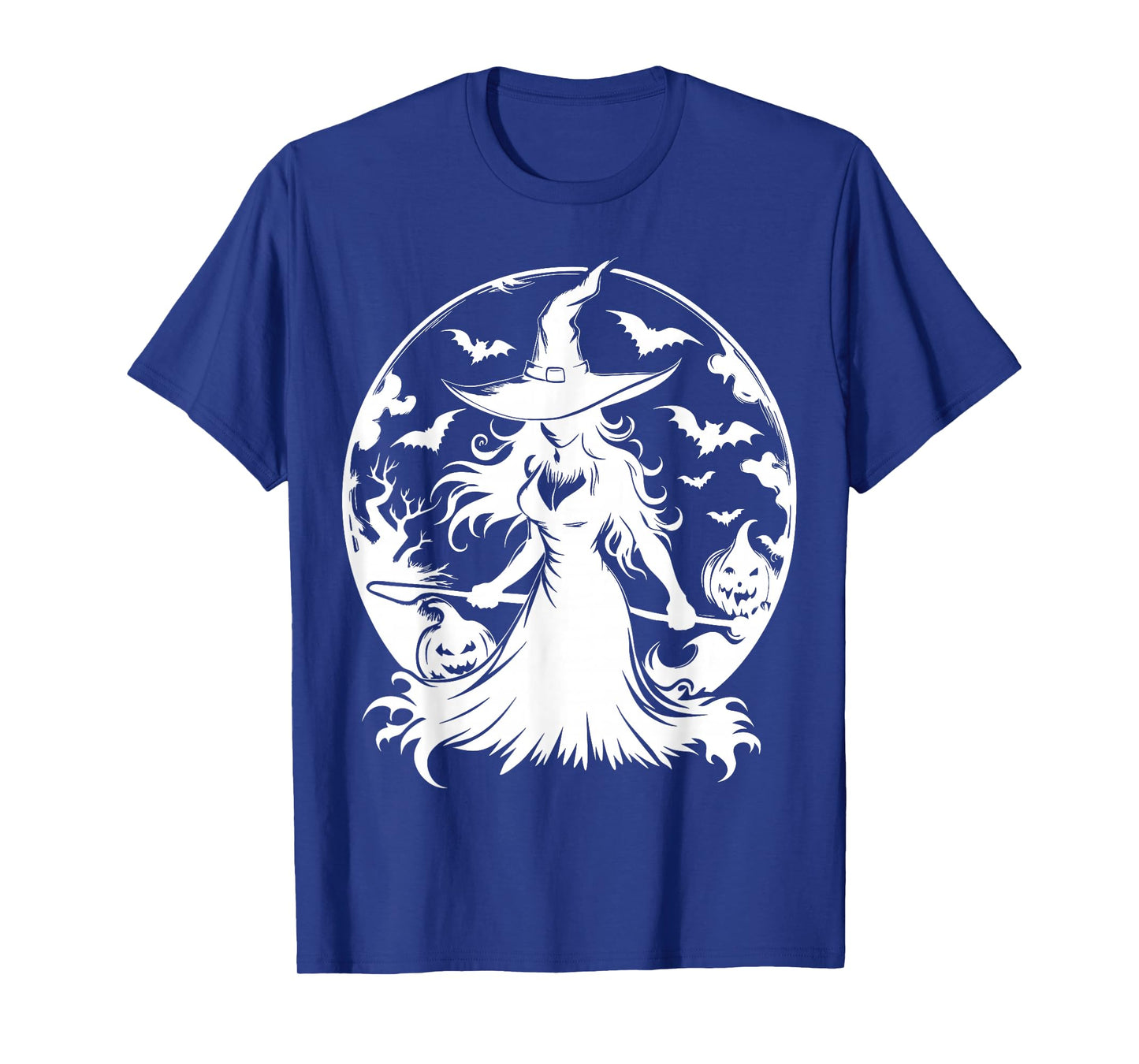 Pumpkin Halloween Spooky Witch T-Shirt