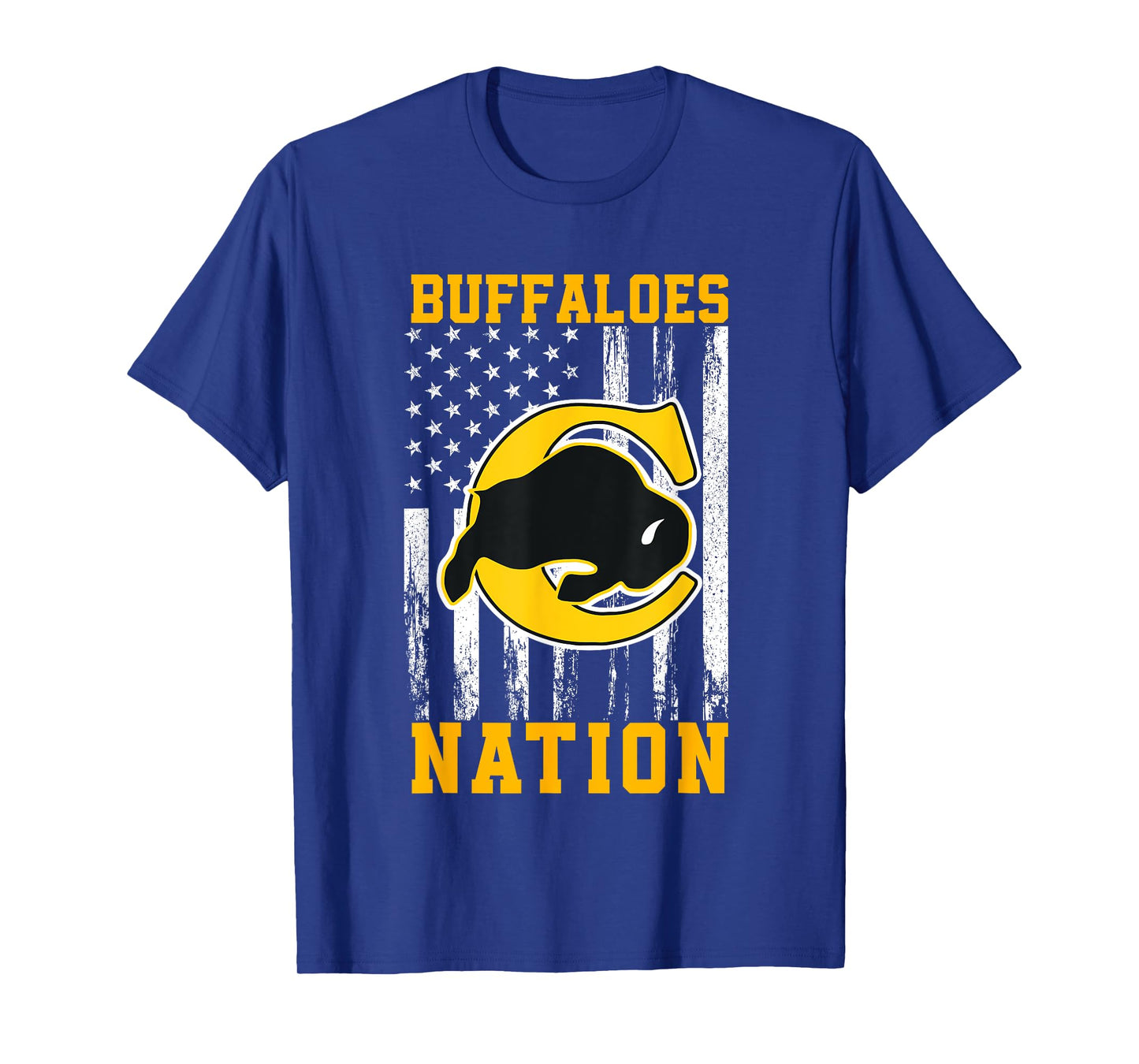 Caliche Buffaloes Logo Nation HS T-Shirt