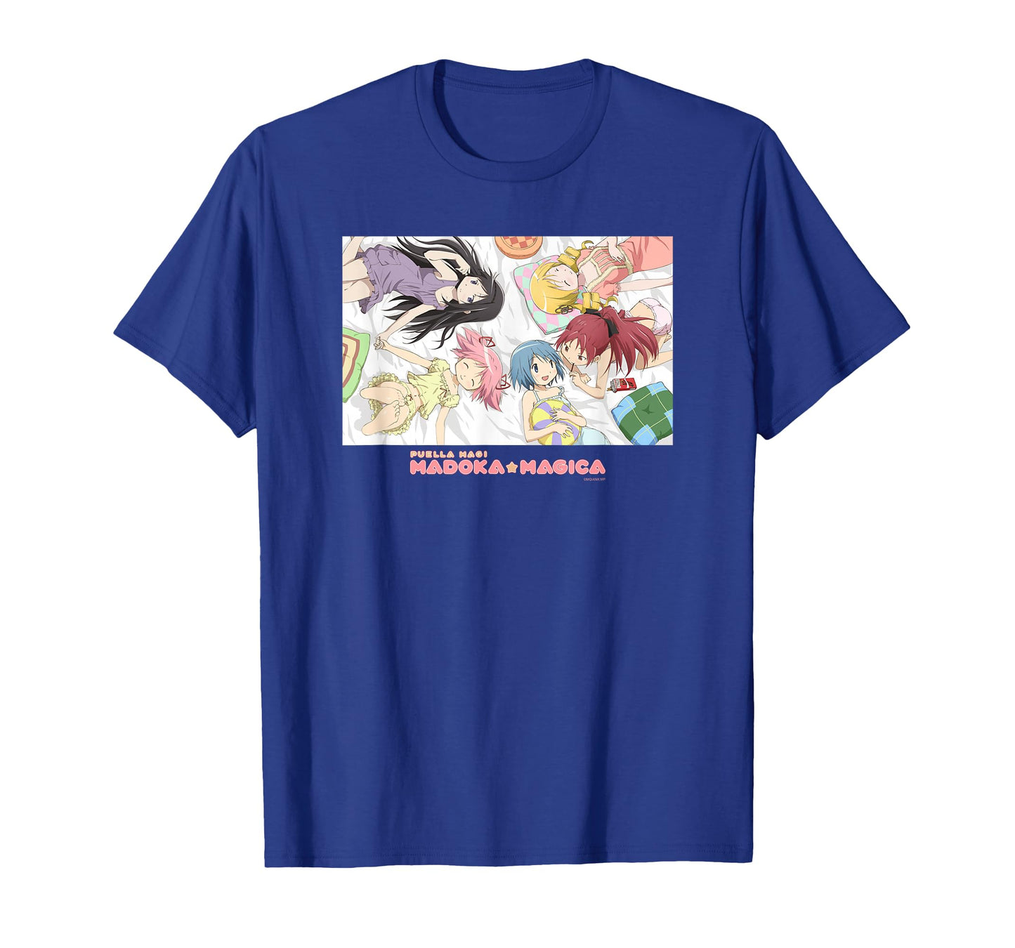 Madoka Magica Pajama Party Illustration Cute Girl Anime T-Shirt