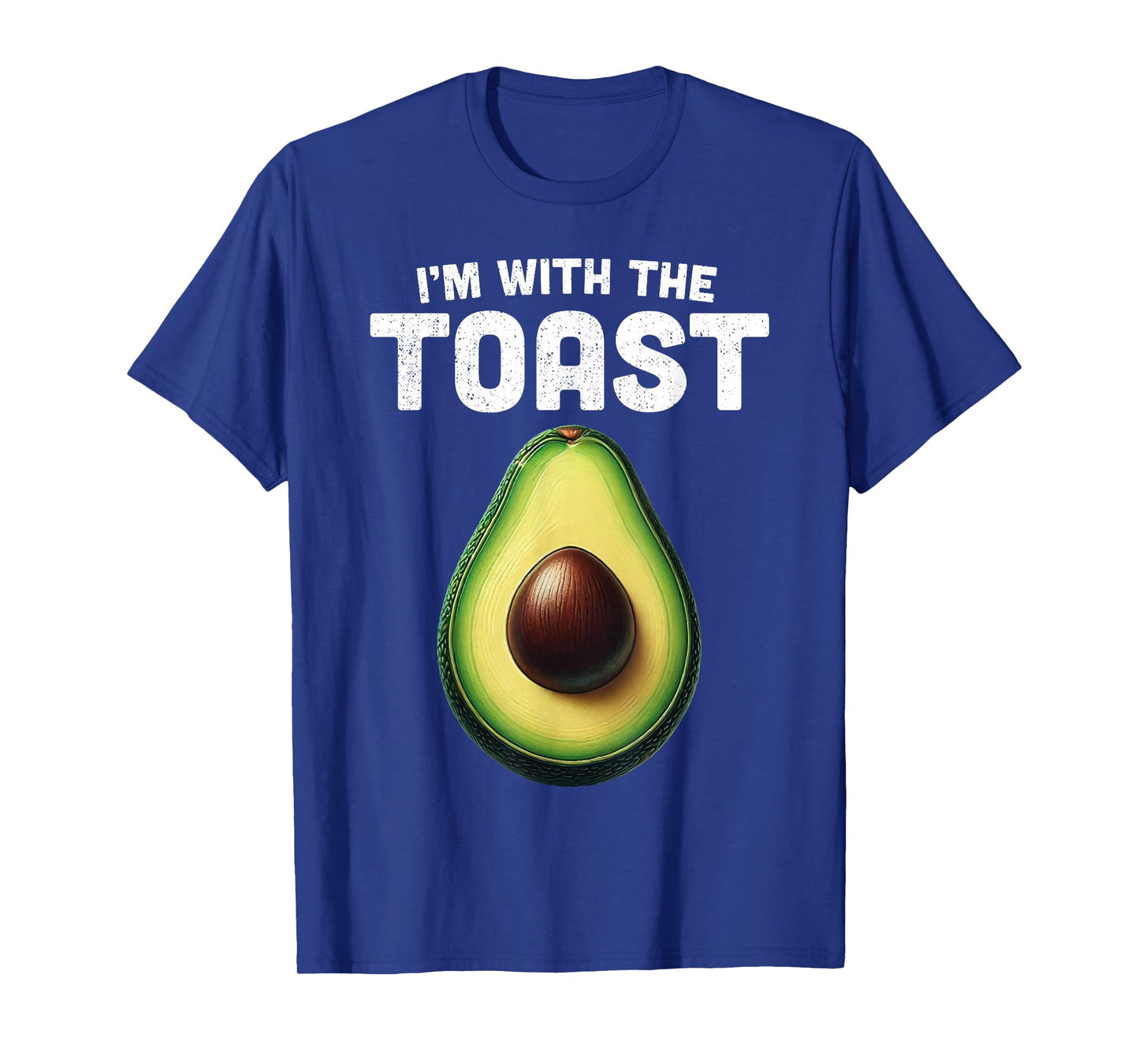Im With Toast Shirt Avocado Matching Funny Halloween Costume T-Shirt
