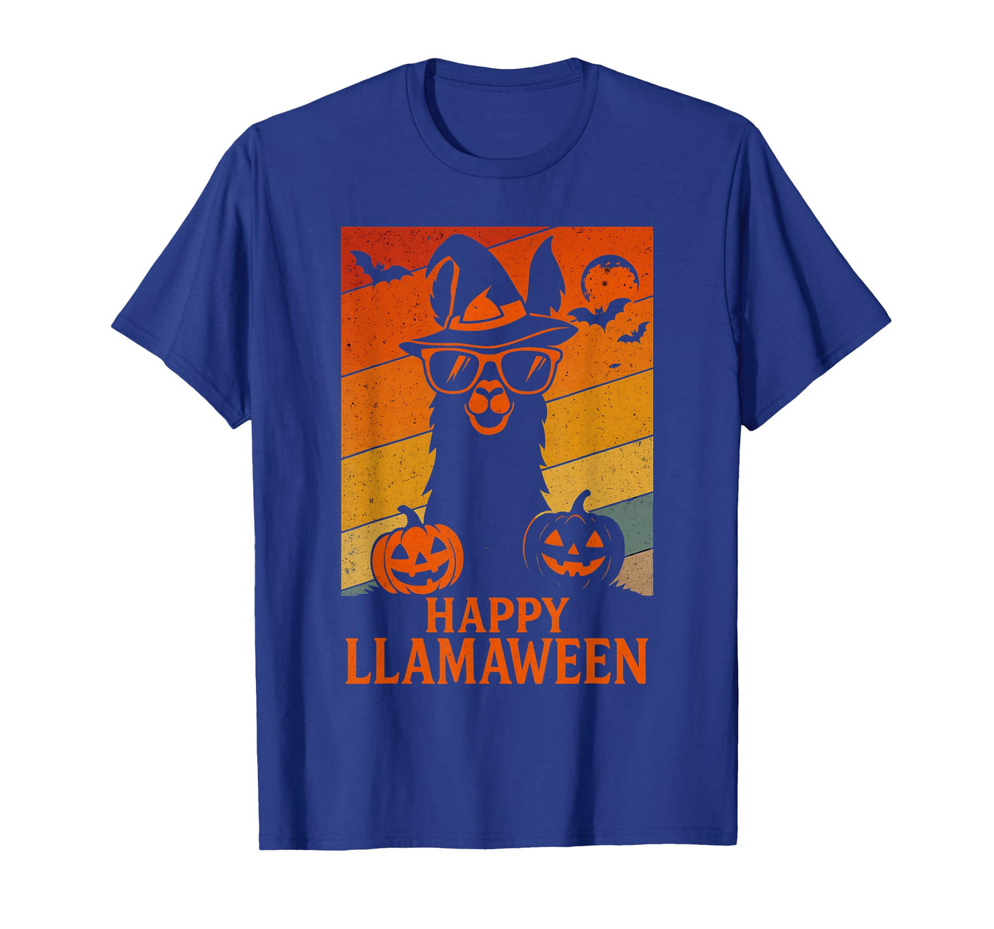 Happy Llamaween Funny Halloween Llama Costume Alpaca T-Shirt