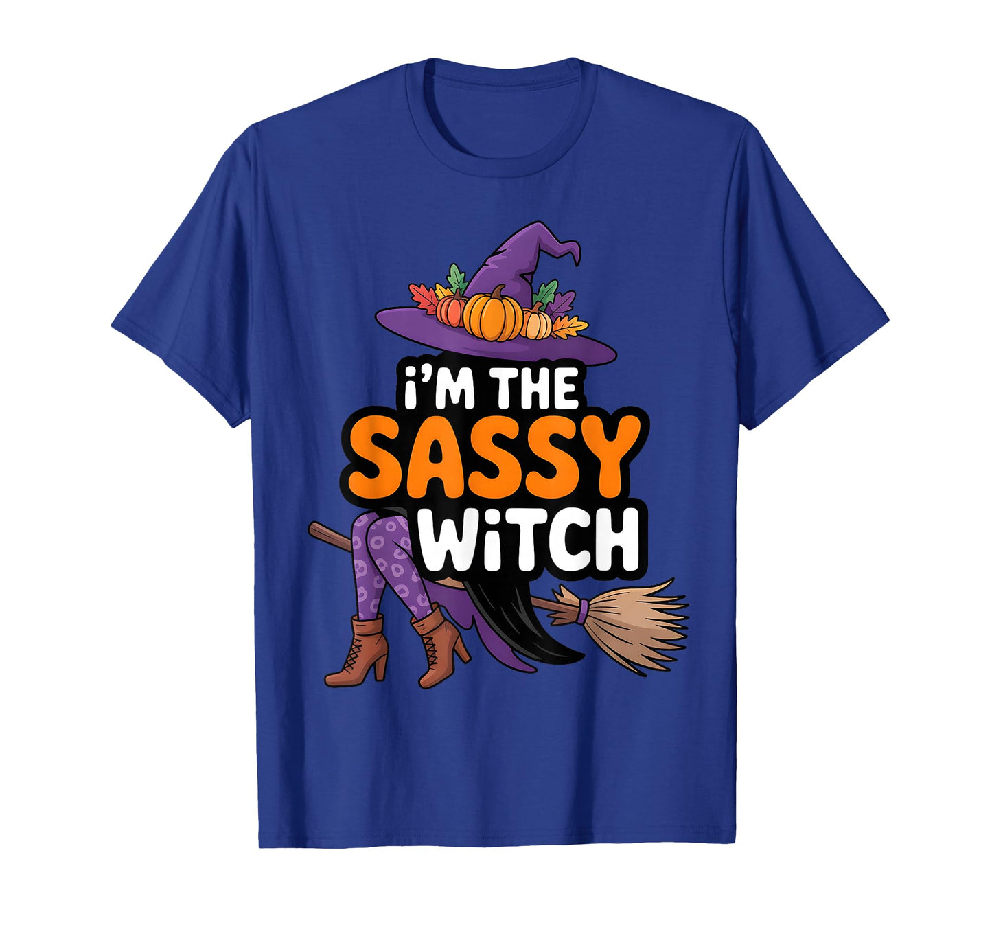 I'm The Sassy Witch Halloween Matching Group Costume T-Shirt