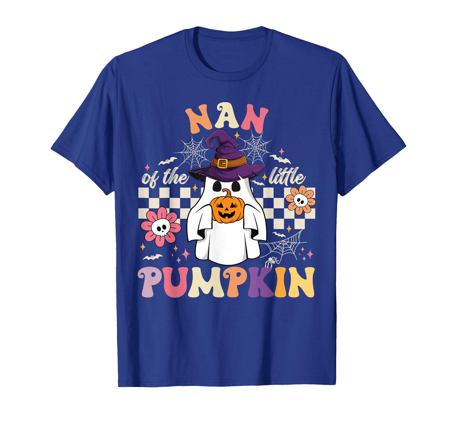 Nan of The Little Pumpkin Halloween Spooky Ghost T-Shirt
