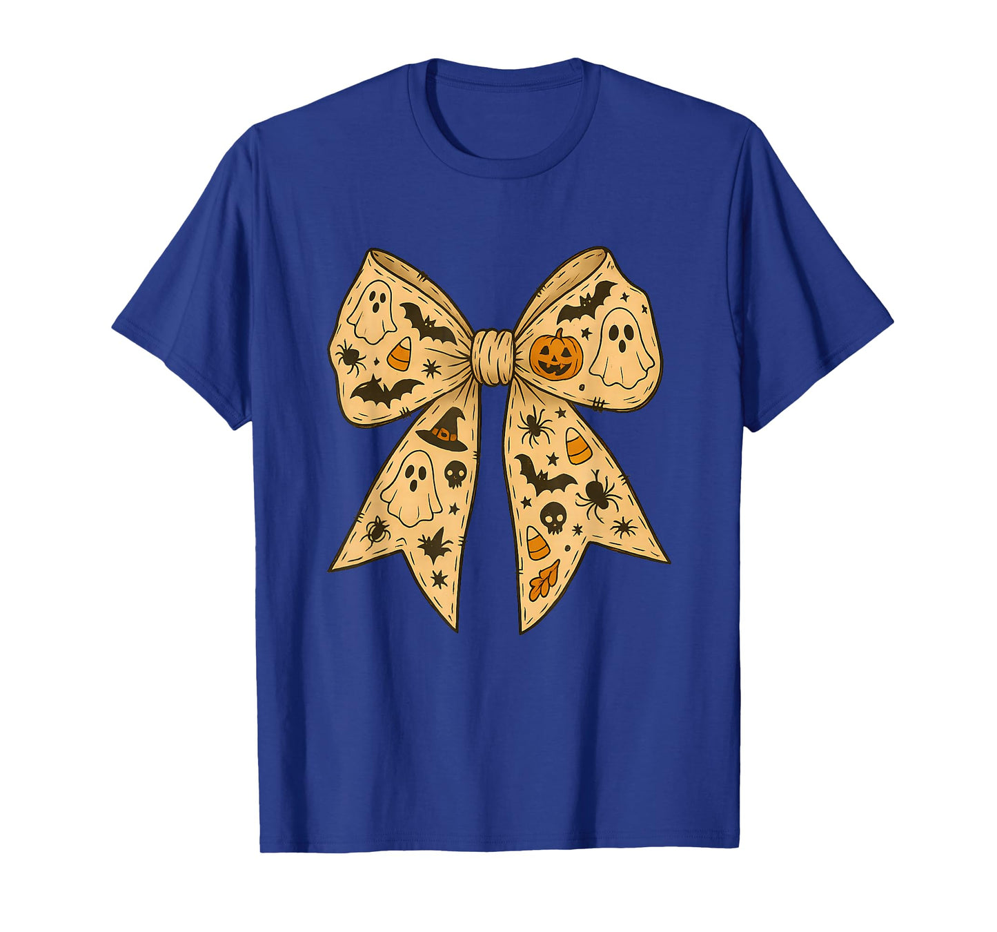 Halloween Ghost Coquette Bow, Spooky Season Witch Vibes T-Shirt