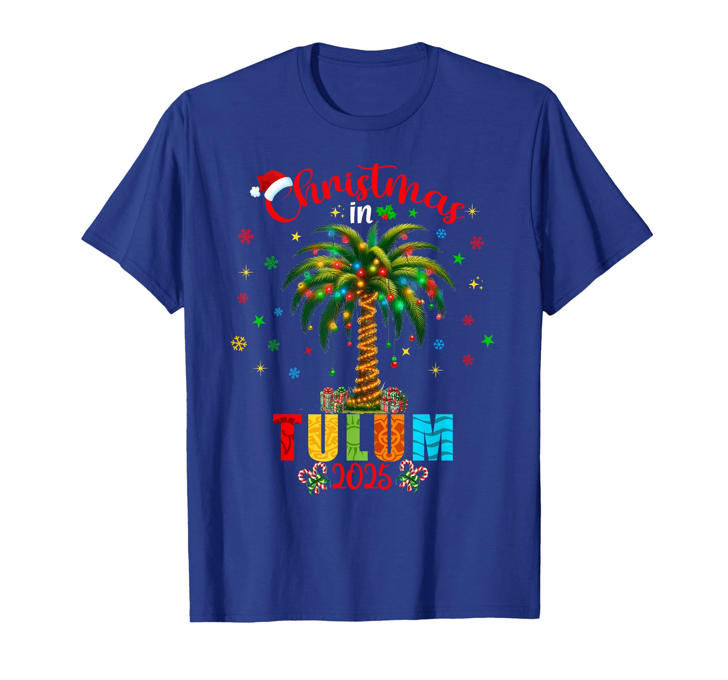 Mexico Cancun Cabo Christmas Trip Family Reunion Tropical T-Shirt