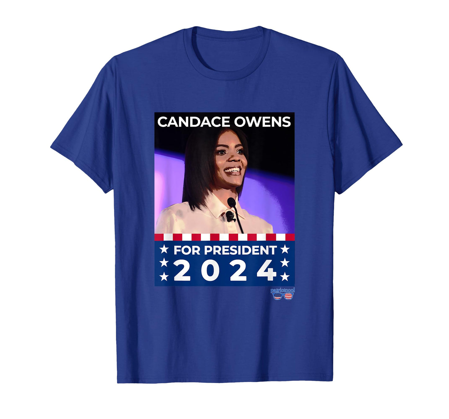 Candace Owens For President Patriotic Slogan Women Men T-Shirt