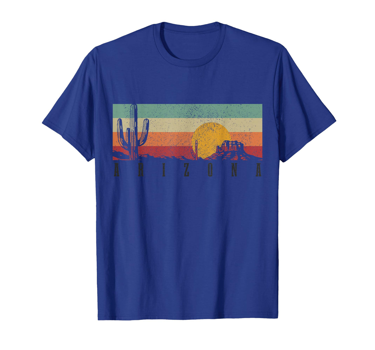 Arizona Vintage Cactus Desert Landscape Pride Souvenir T-Shirt