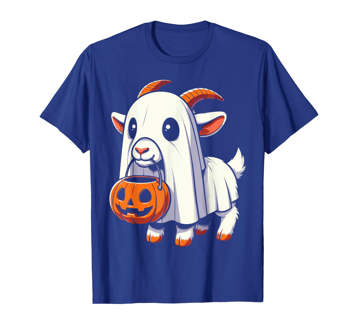 Halloween Cute Goat Ghost T-Shirt