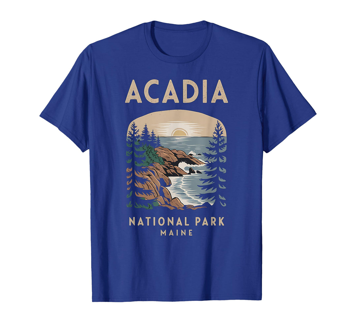 Acadia National Park Maine Scenic View T-Shirt