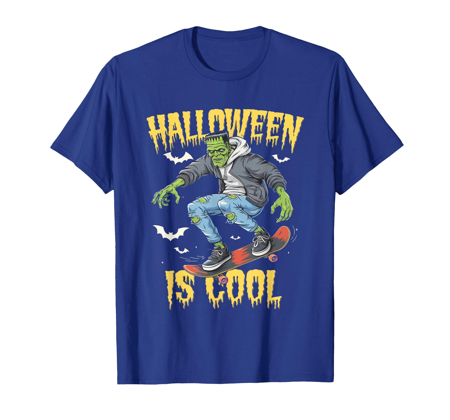 Halloween is Cool Tshirt Women Men Frankenstein Monster T-Shirt