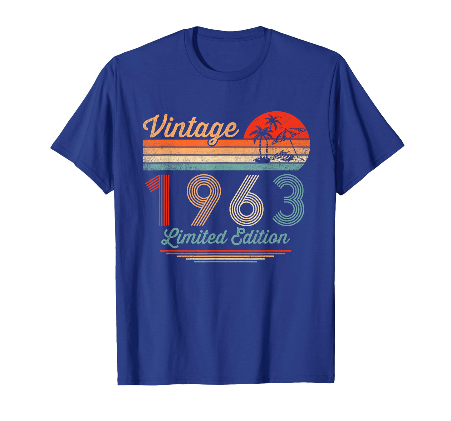 Vintage 1963 Limited Edition 62 Year Old Gifts 62nd Birthday T-Shirt