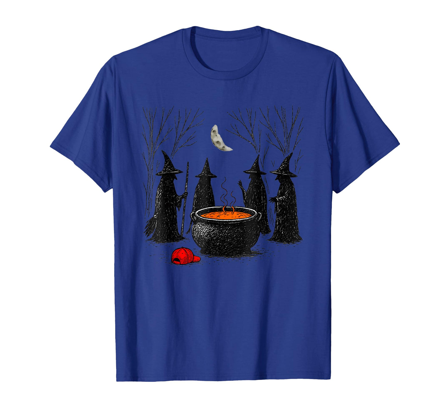 Spooky Witch Halloween Anti Trump Feminist Women Rights T-Shirt