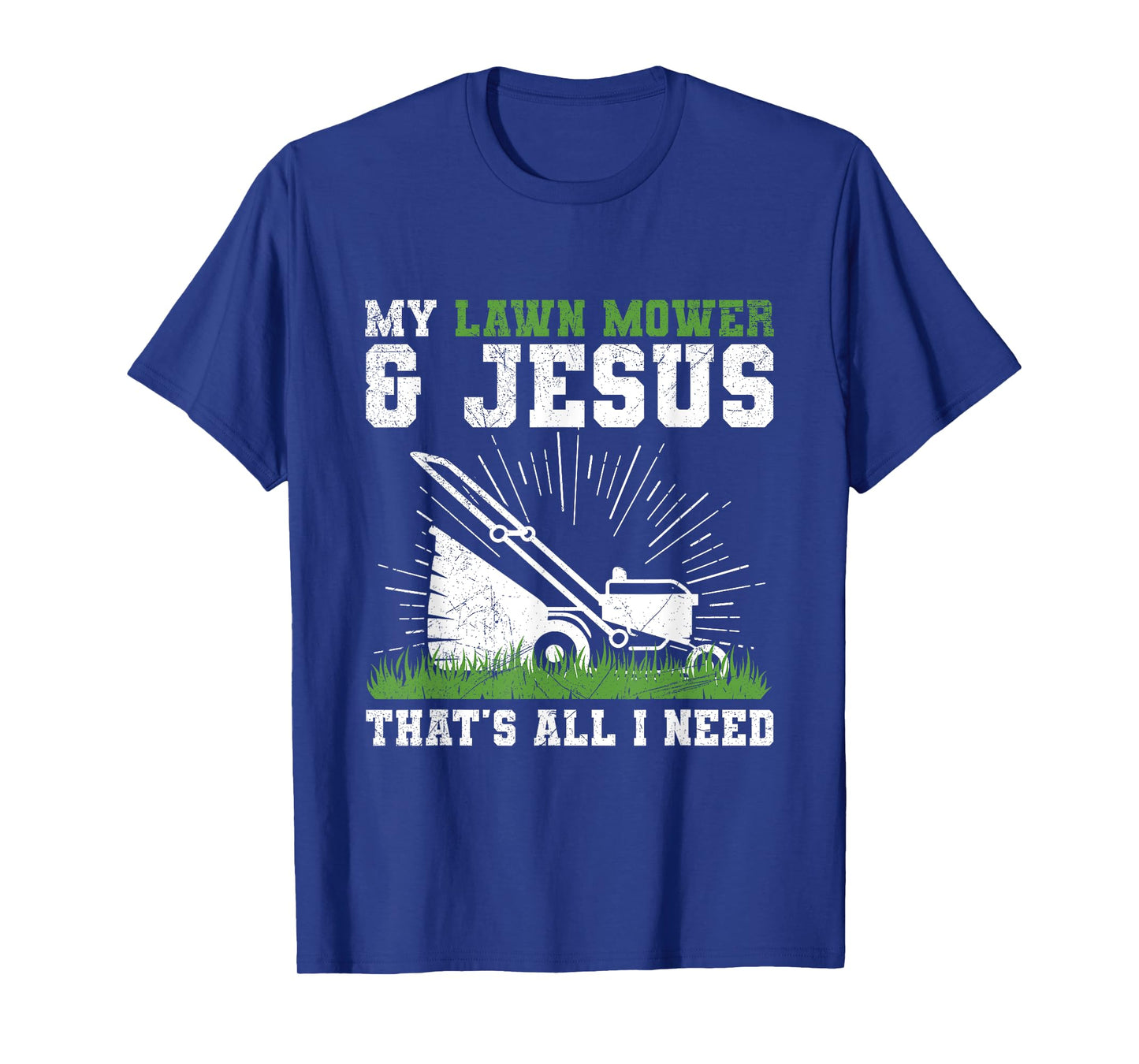 Garden Lawn Mowing Design for a Lawn Caretaker T-Shirt