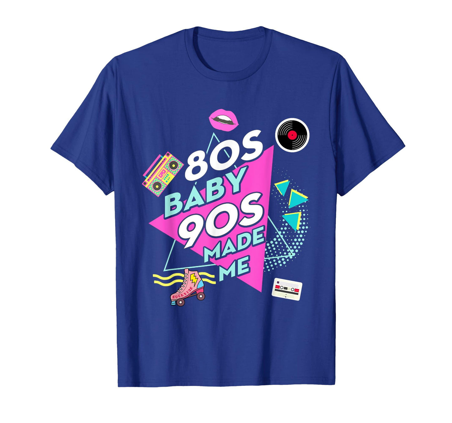 1980s 80's Baby 1990s 90's Outfit Costume Retro Party Theme T-Shirt