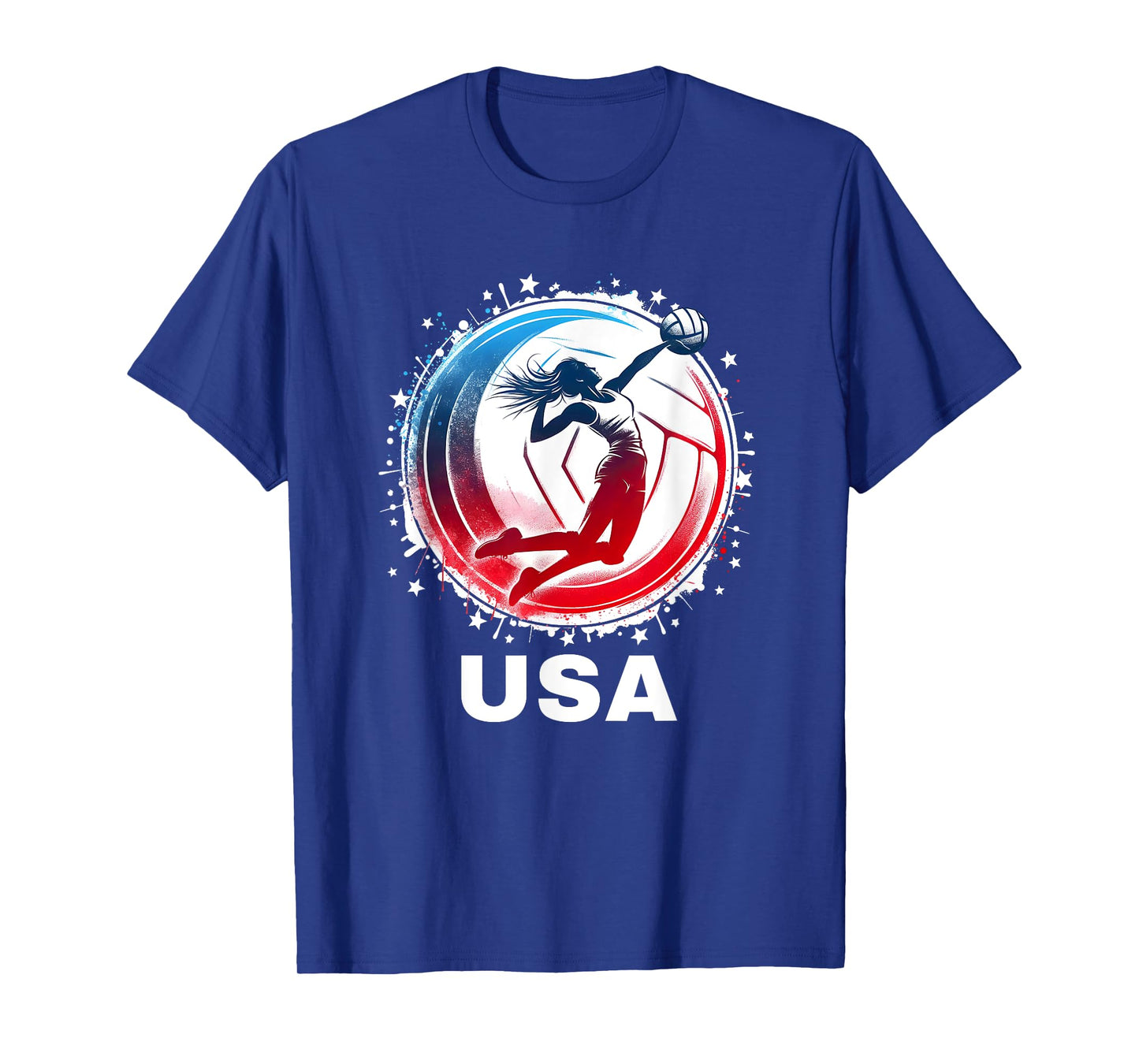 Volleyball USA Team Men Women Kids Volleyball Apparel USA T-Shirt