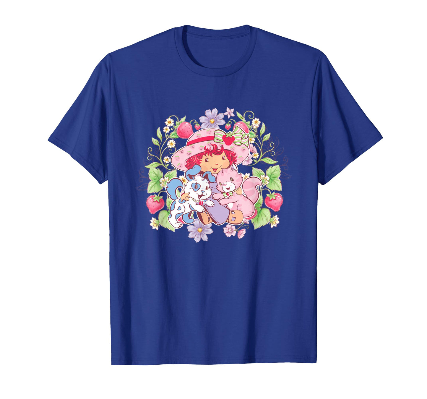 Strawberry Shortcake Summer Flowers & Sweet Pets T-Shirt