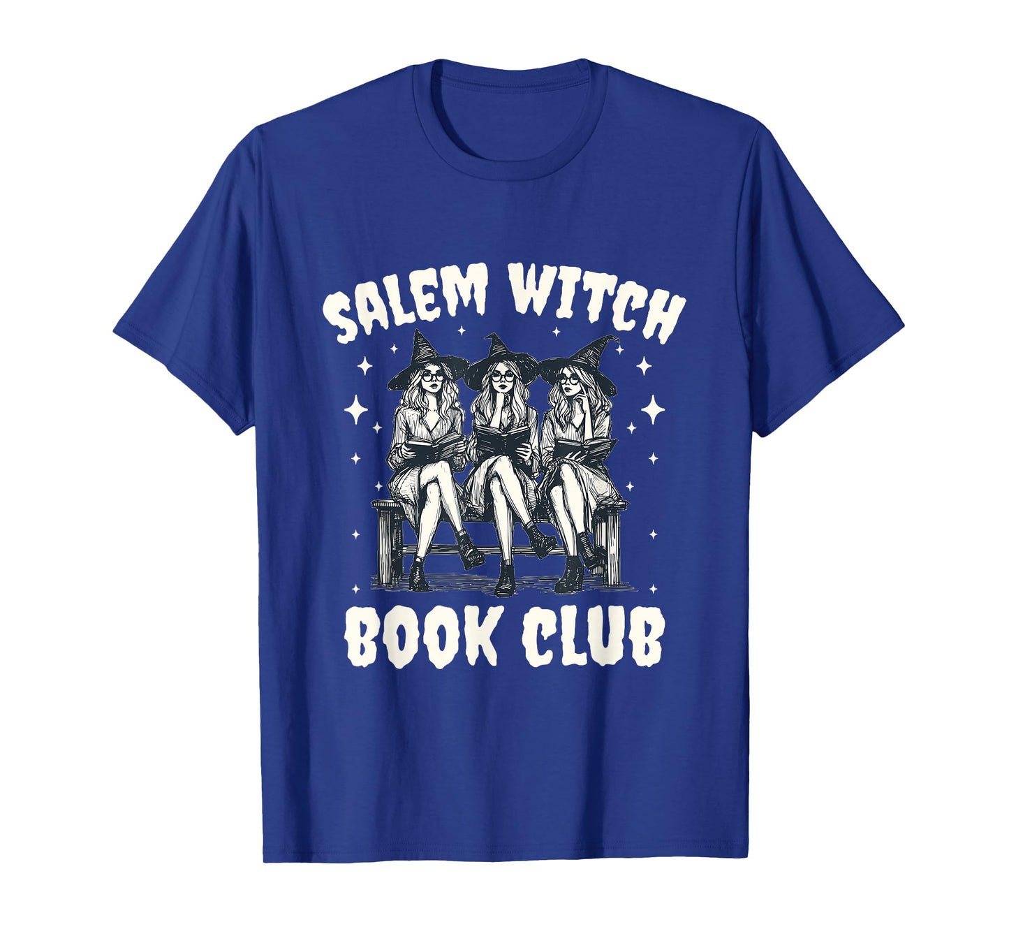 Salem Witch Book Club Retro Witches Reading T-Shirt