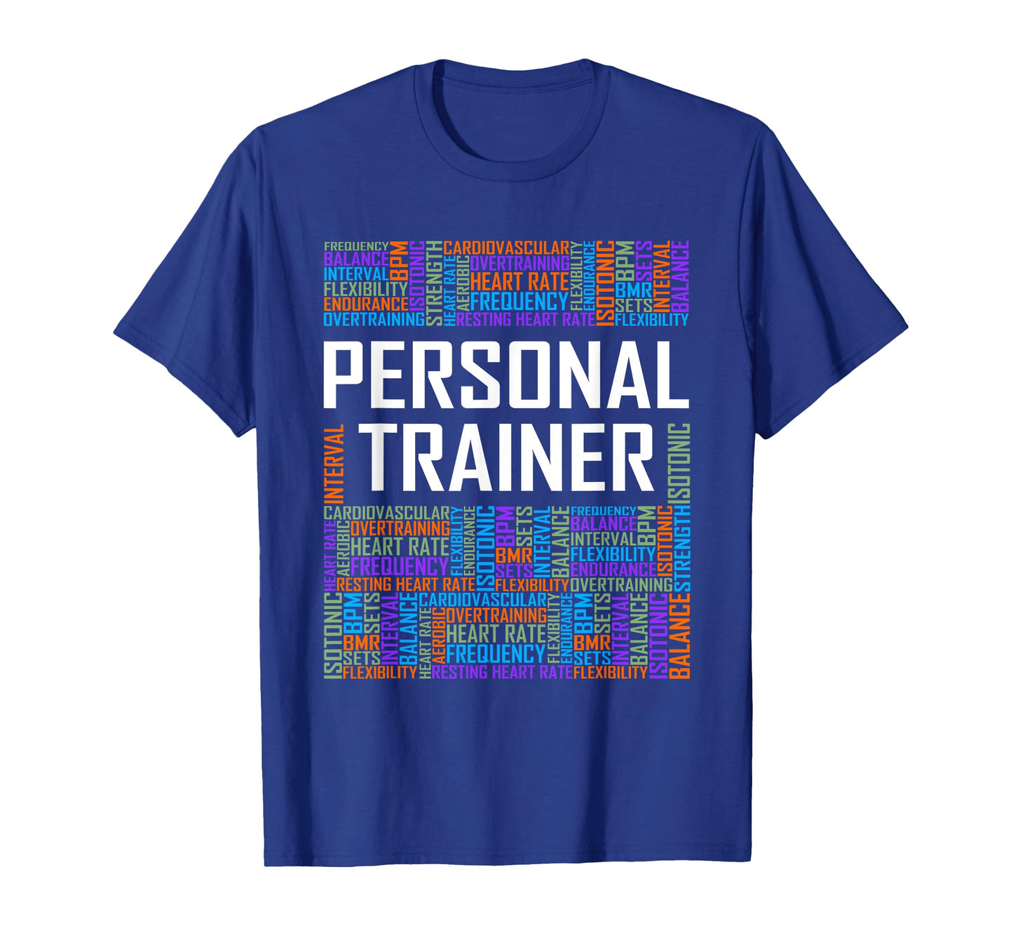 Funny Personal Trainer Words Gift Gym Coach Training Gifts T-Shirt