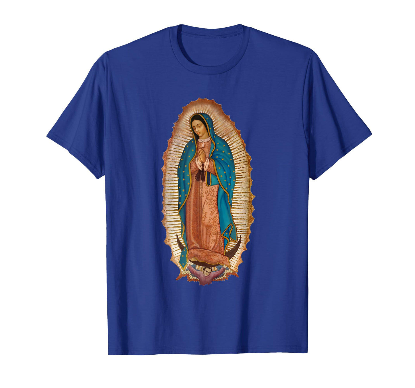 Virgen De Guadalupe Sant Mary Mexico Shirts For Women T-Shirt