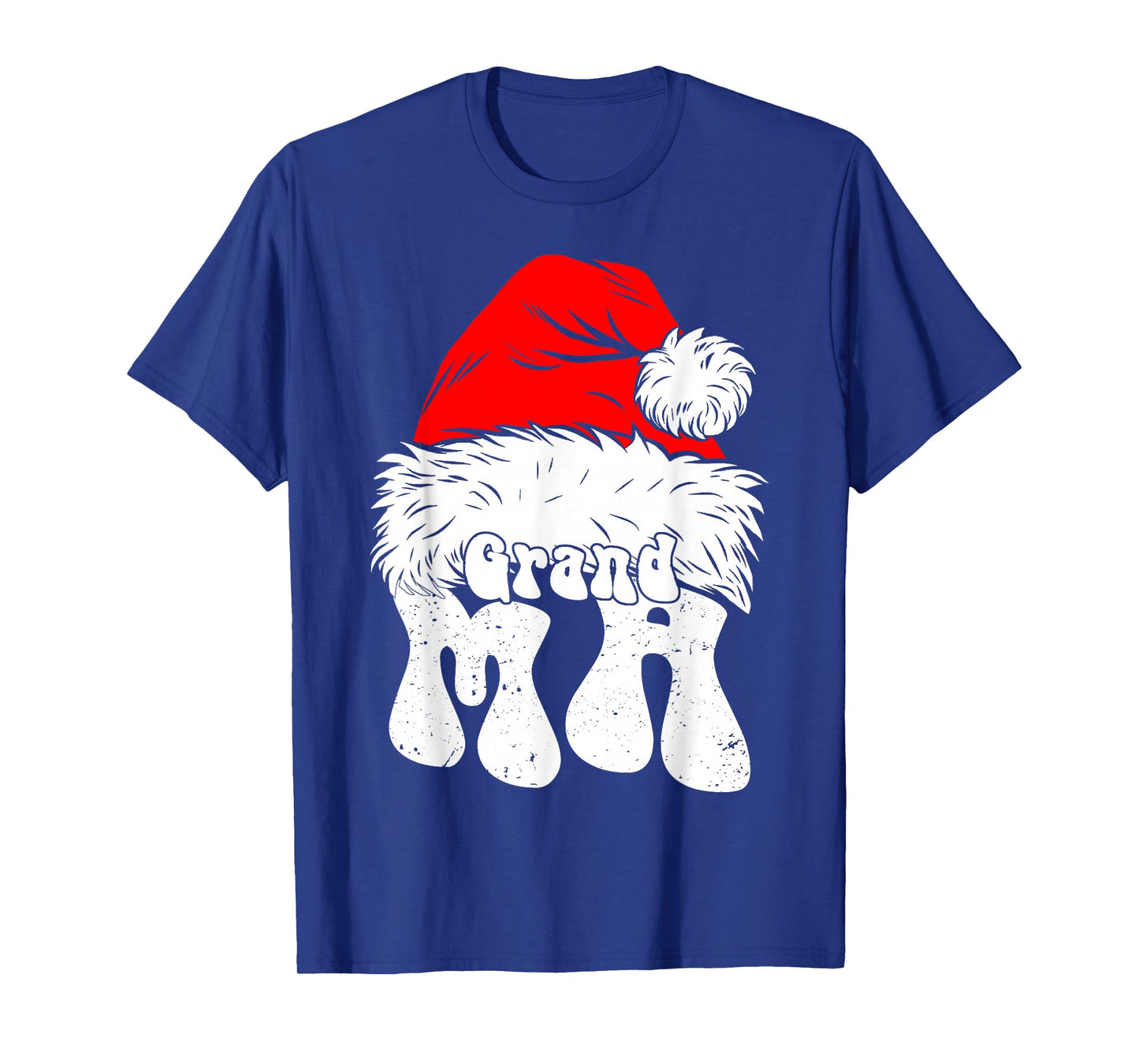 Grandma Santa Christmas Family Matching Pajamas Xmas Mother T-Shirt