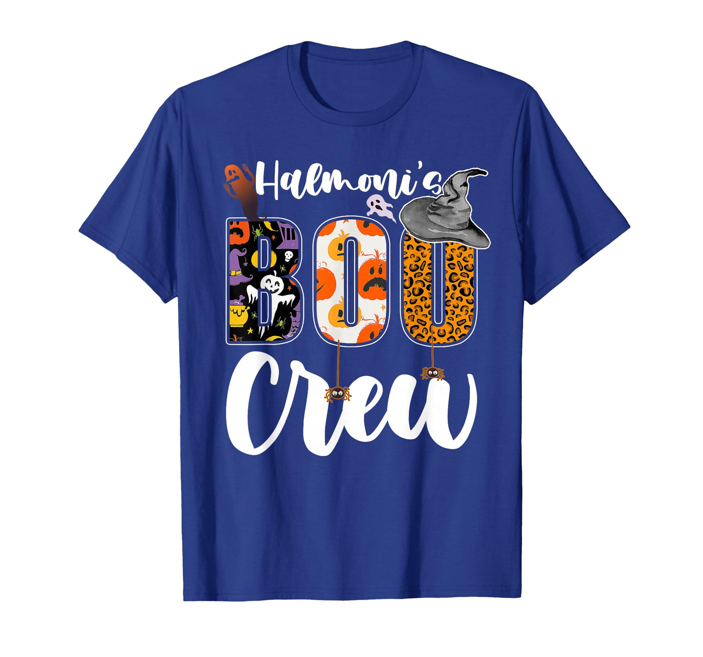 Halmoni's Boo Crew Halloween Grandma Grandkids Matching T-Shirt