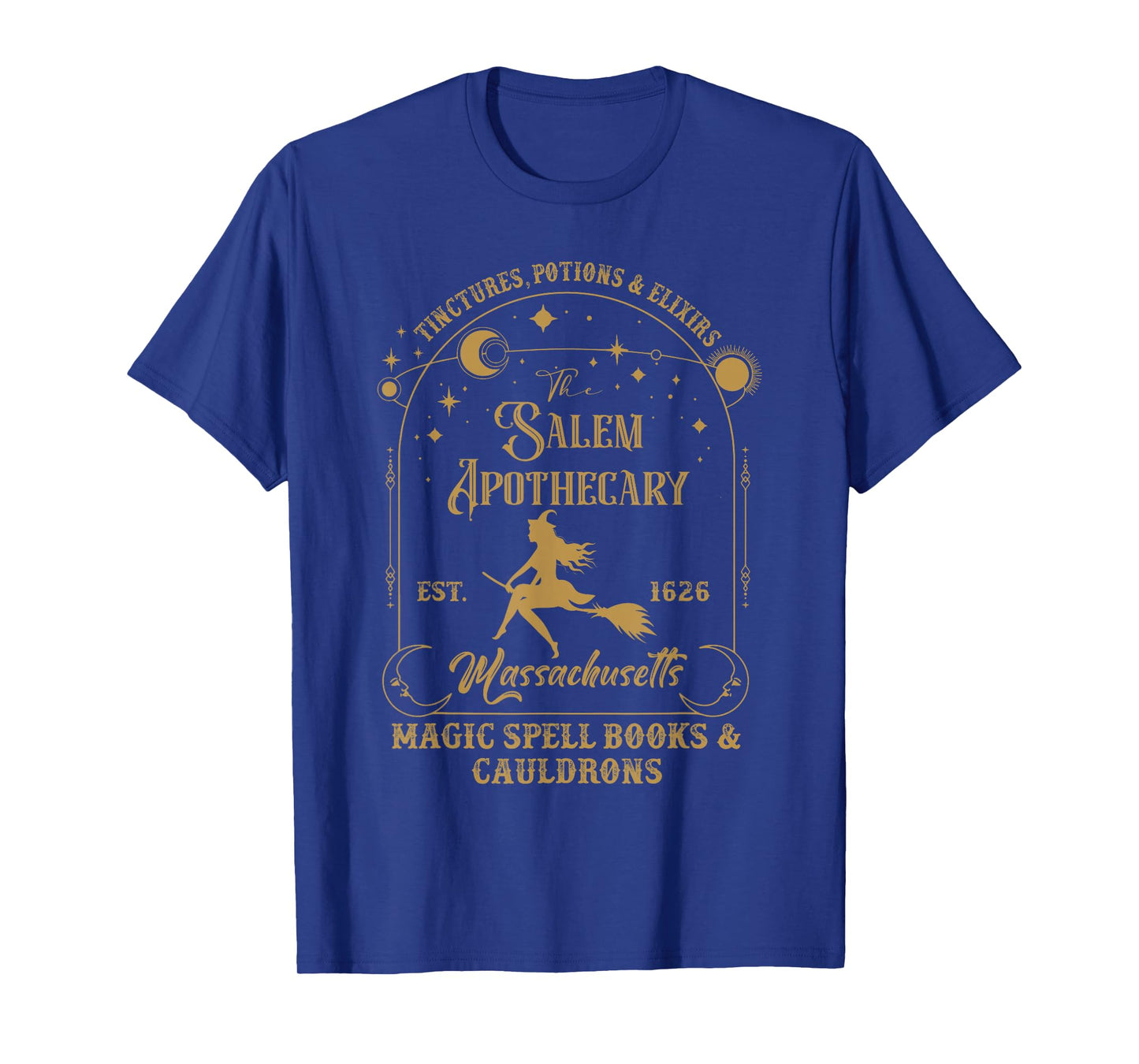 Salem Apothecary Witch Vintage Halloween T-Shirt