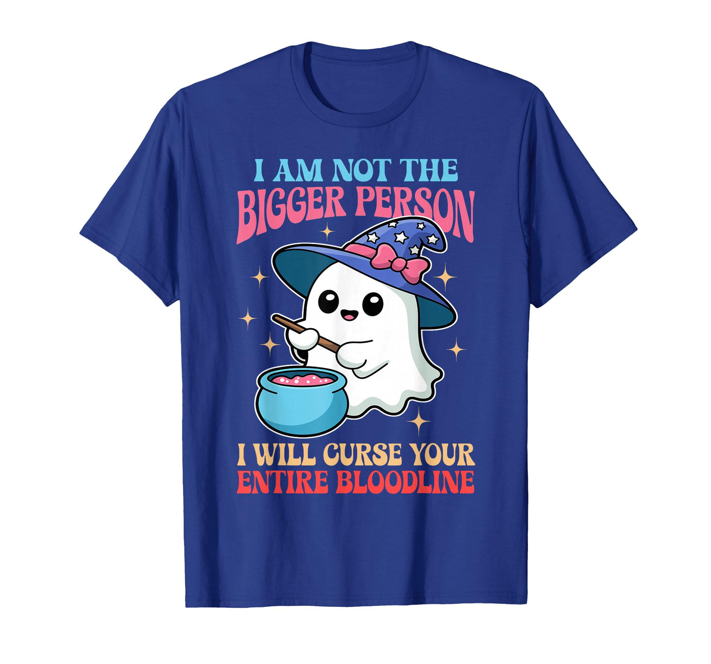 I'll Curse Your Entire Bloodline Funny Ghost Halloween T-Shirt