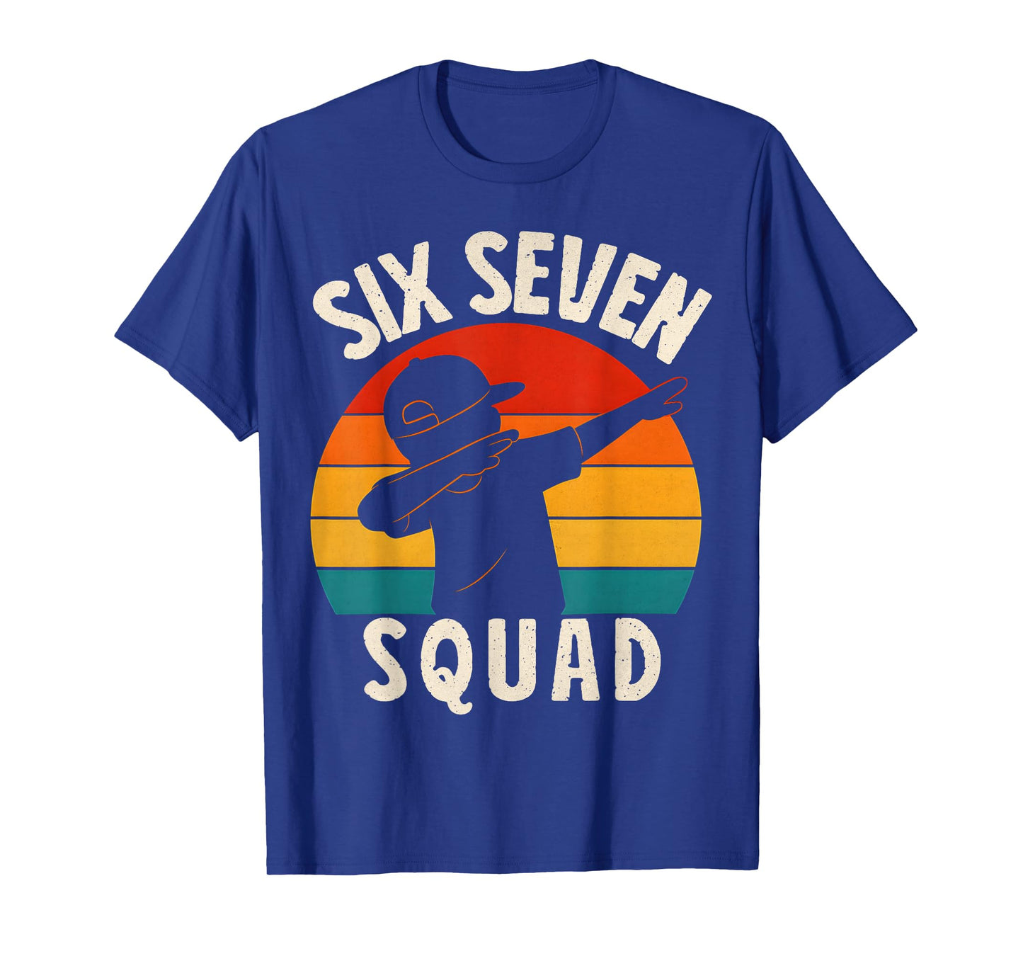 67 Meme 6 7 Numbers Dabbing Six Seven Squad Funny Boys Kids T-Shirt