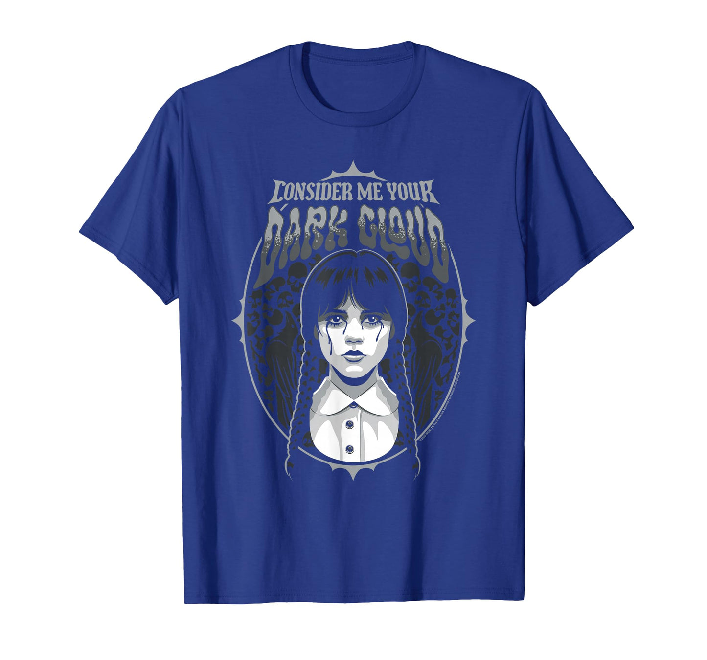 Wednesday Season 2 Consider Me Your Dark Cloud Portrait T-Shirt