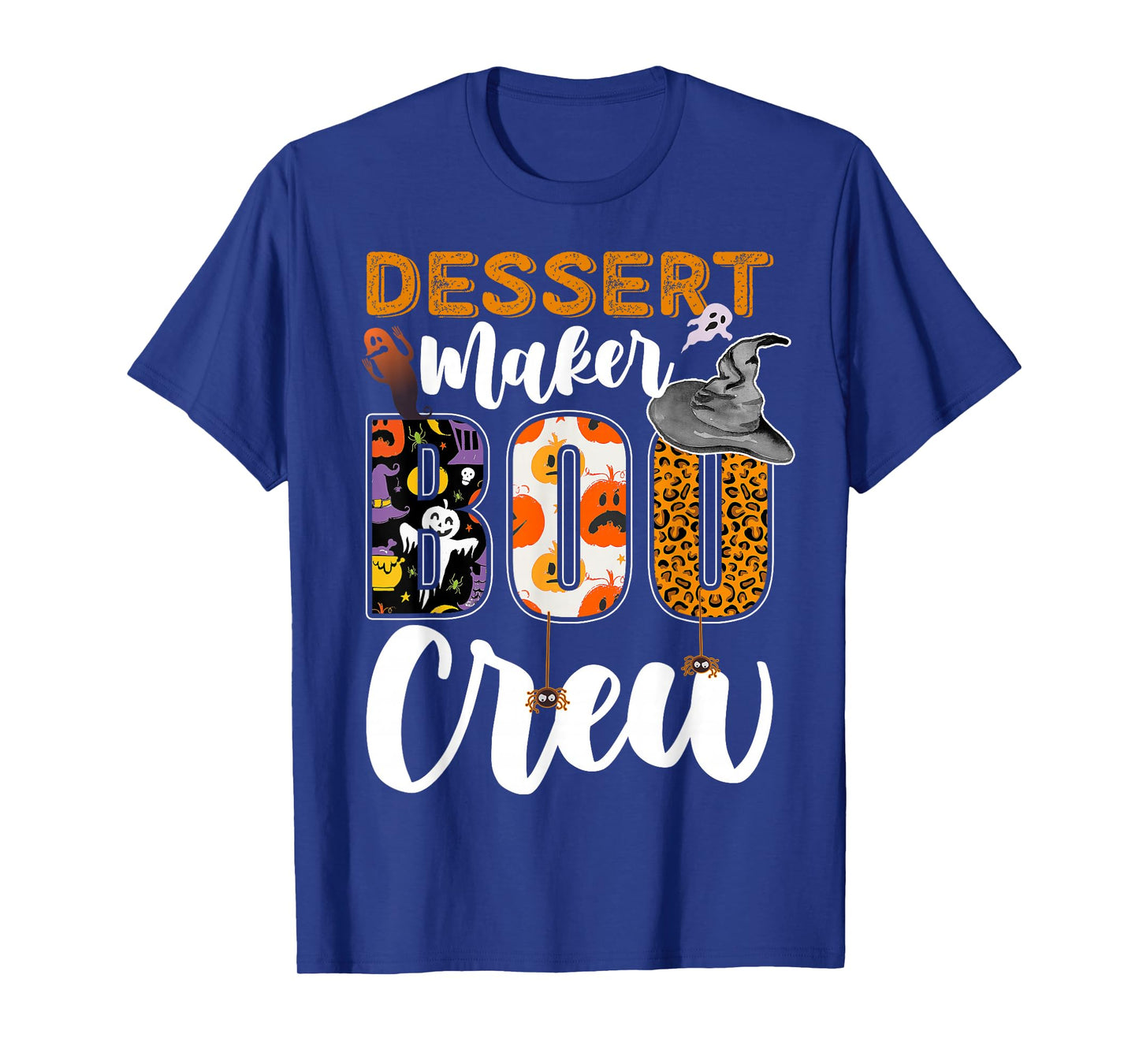 Dessert Maker Boo Crew Halloween Match Pastry Chef T-Shirt