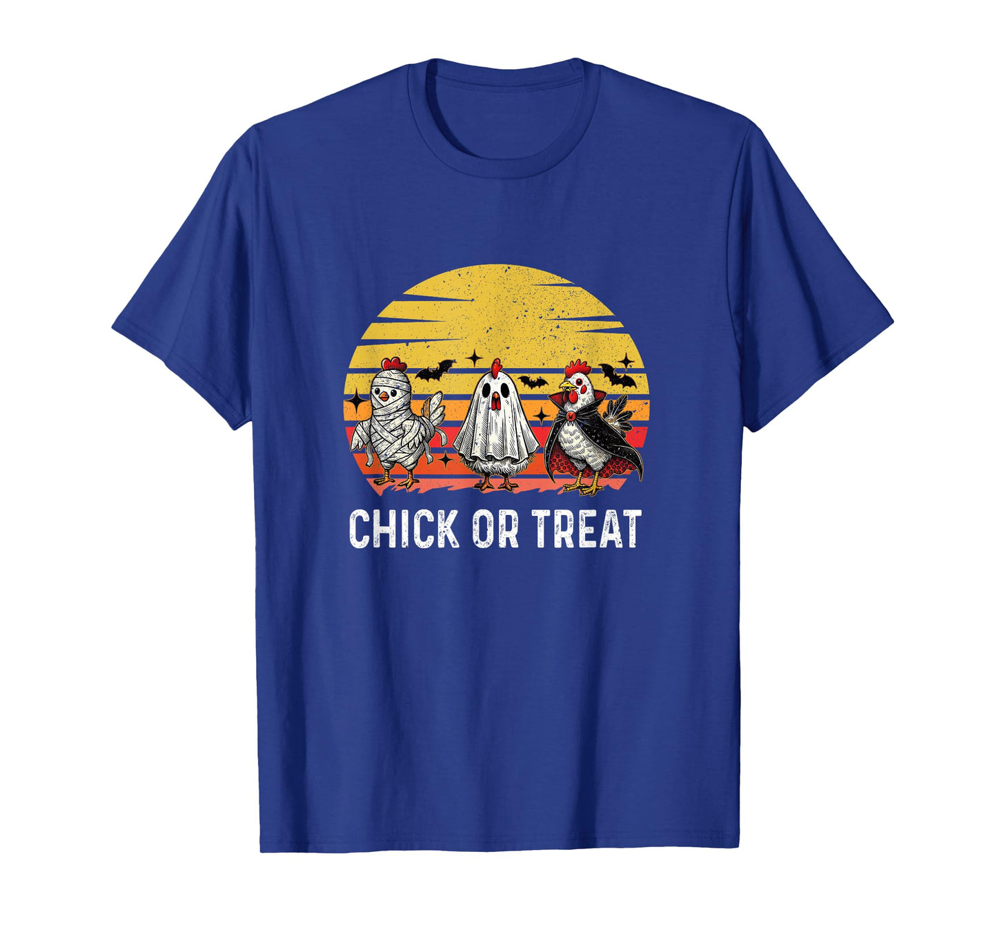 Chick Or Treat Halloween Witch Spooky Chicken T-Shirt