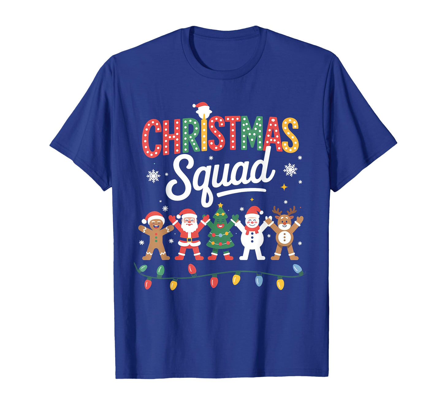 Dabbing Christmas Squad Santa Elf Family Matching Pajamas T-Shirt