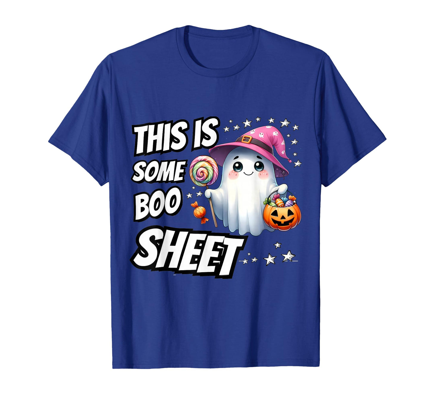 This is Some Boo Sheet Ghost Witch Funny Halloween Men Women T-Shirt