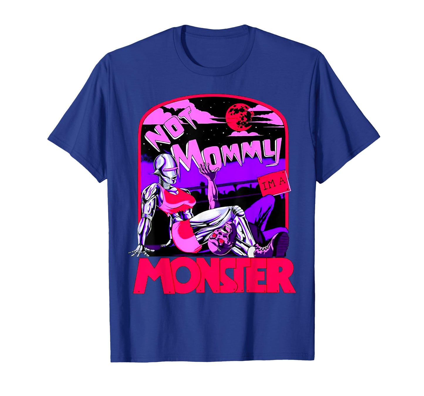 Funny Not Mommy I'm A Monster Workout Bodybuilding Fitness T-Shirt