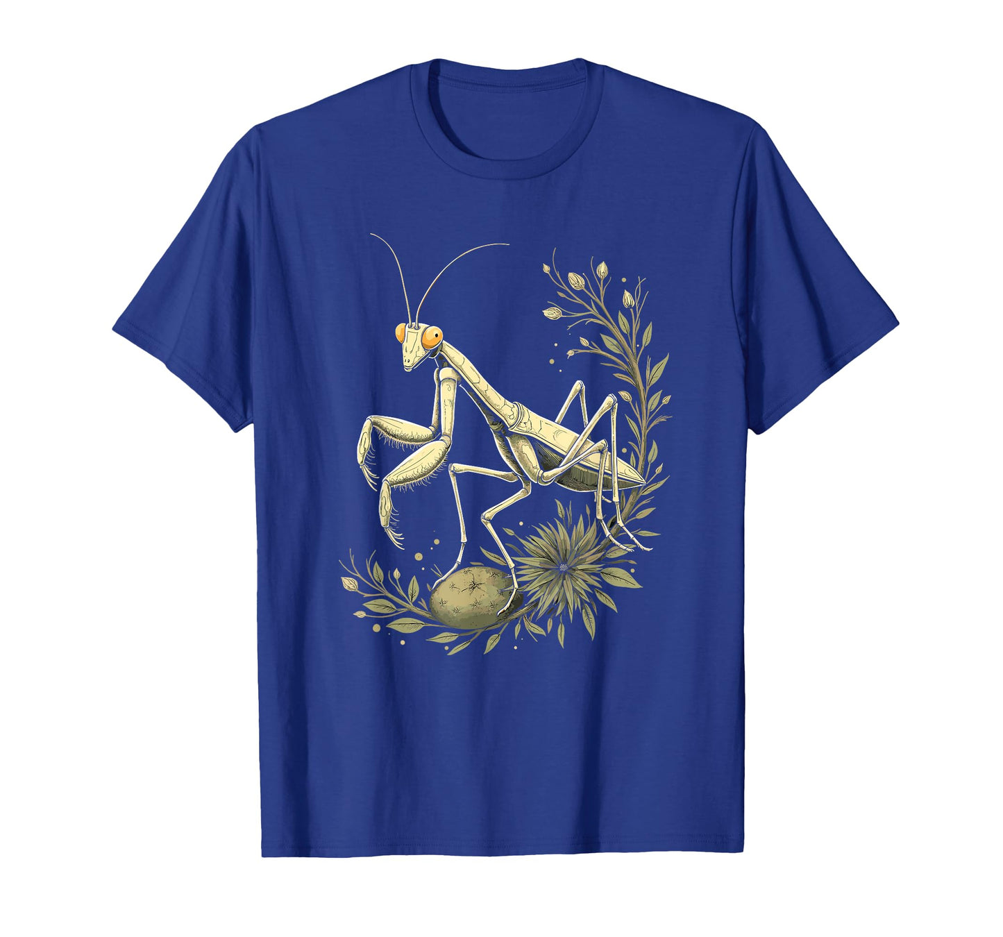 Praying Mantis Nature Art Vintage T-Shirt