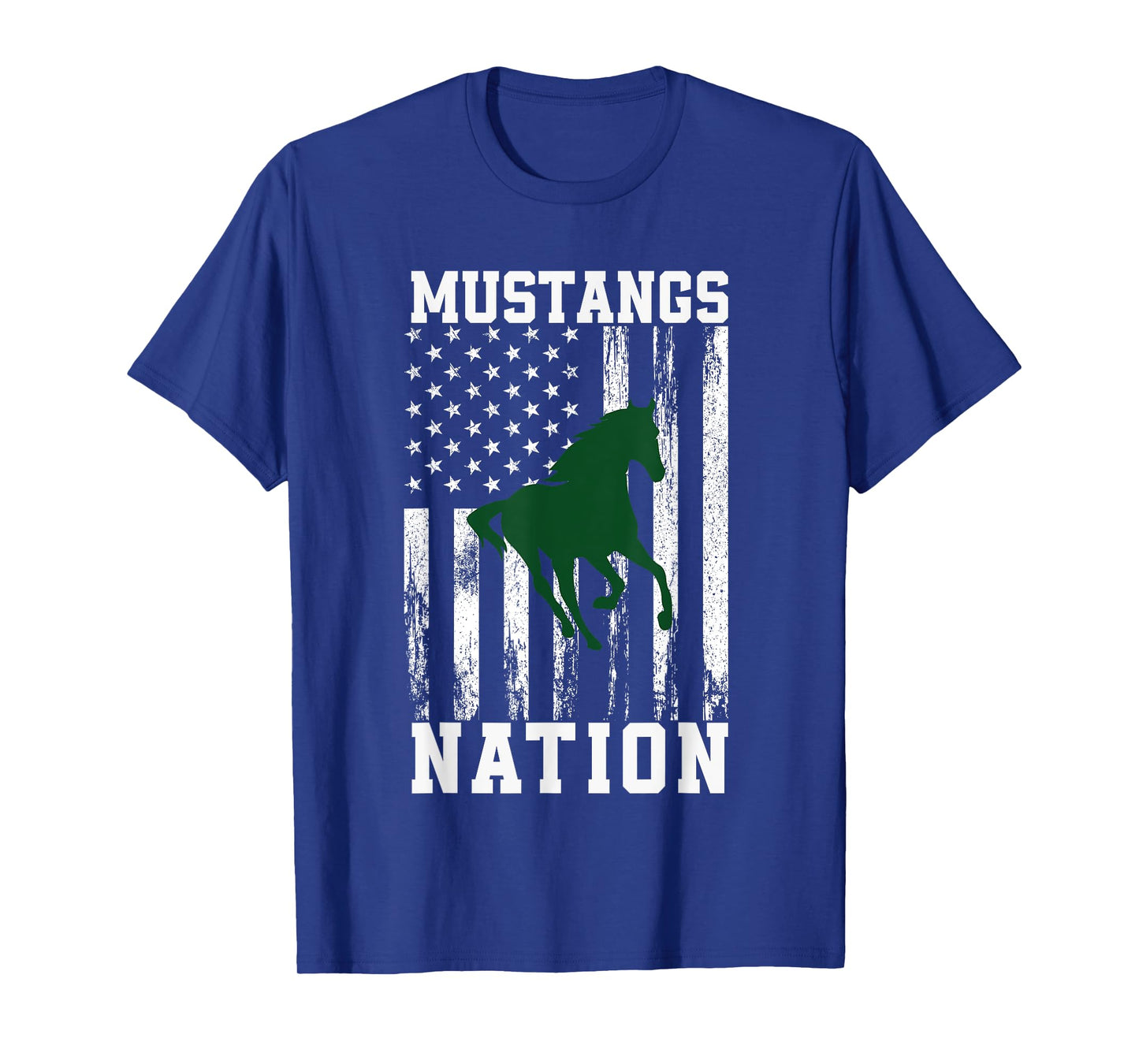 Strongsville Mustangs Logo Nation HS T-Shirt