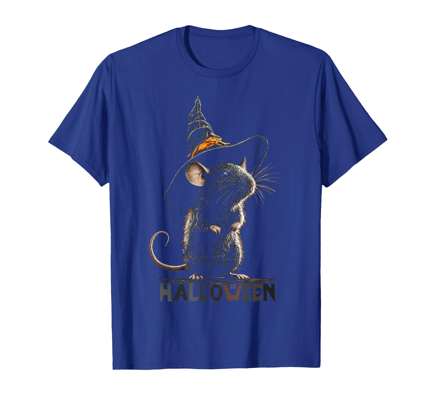 Halloween 2025 Mouse Witch Animal Costume Fun T-Shirt