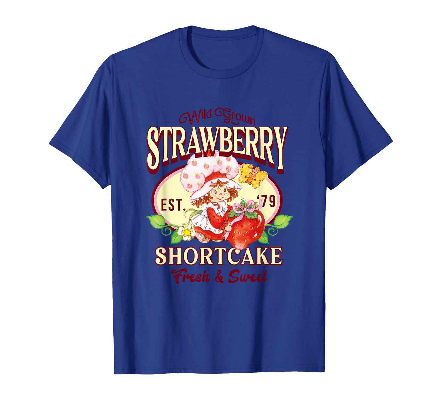 Strawberry Shortcake Vintage Wild Grown '79 Poster T-Shirt