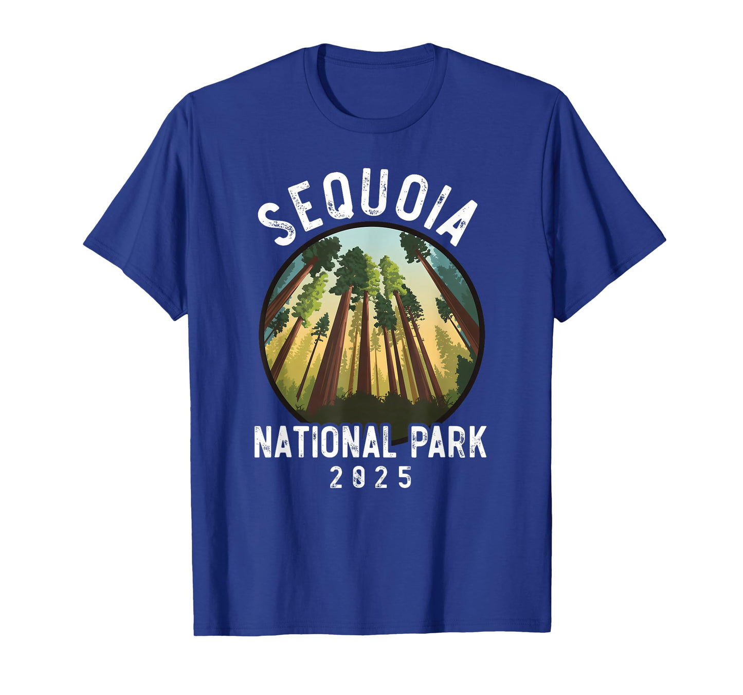 Sequoia National Park California 2025 Vintage Men Women Kids T-Shirt