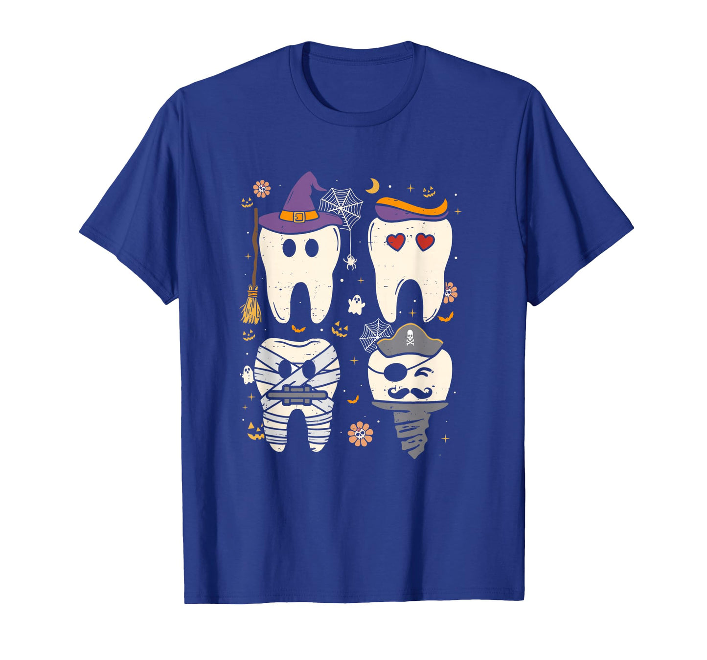 Halloween Dentist Witch Teeth Dental Crew Costume Men Women T-Shirt