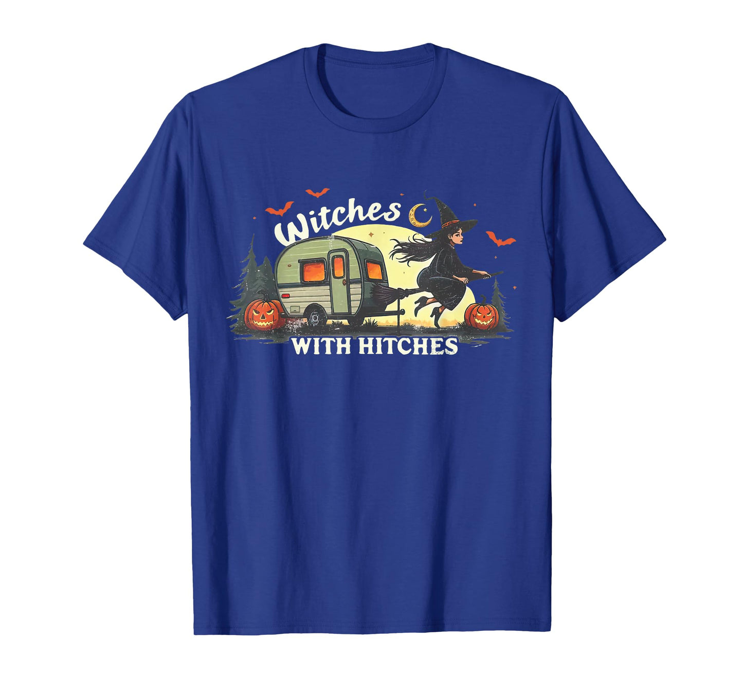Witches with Hitches Halloween Camper Halloween Party Funny T-Shirt