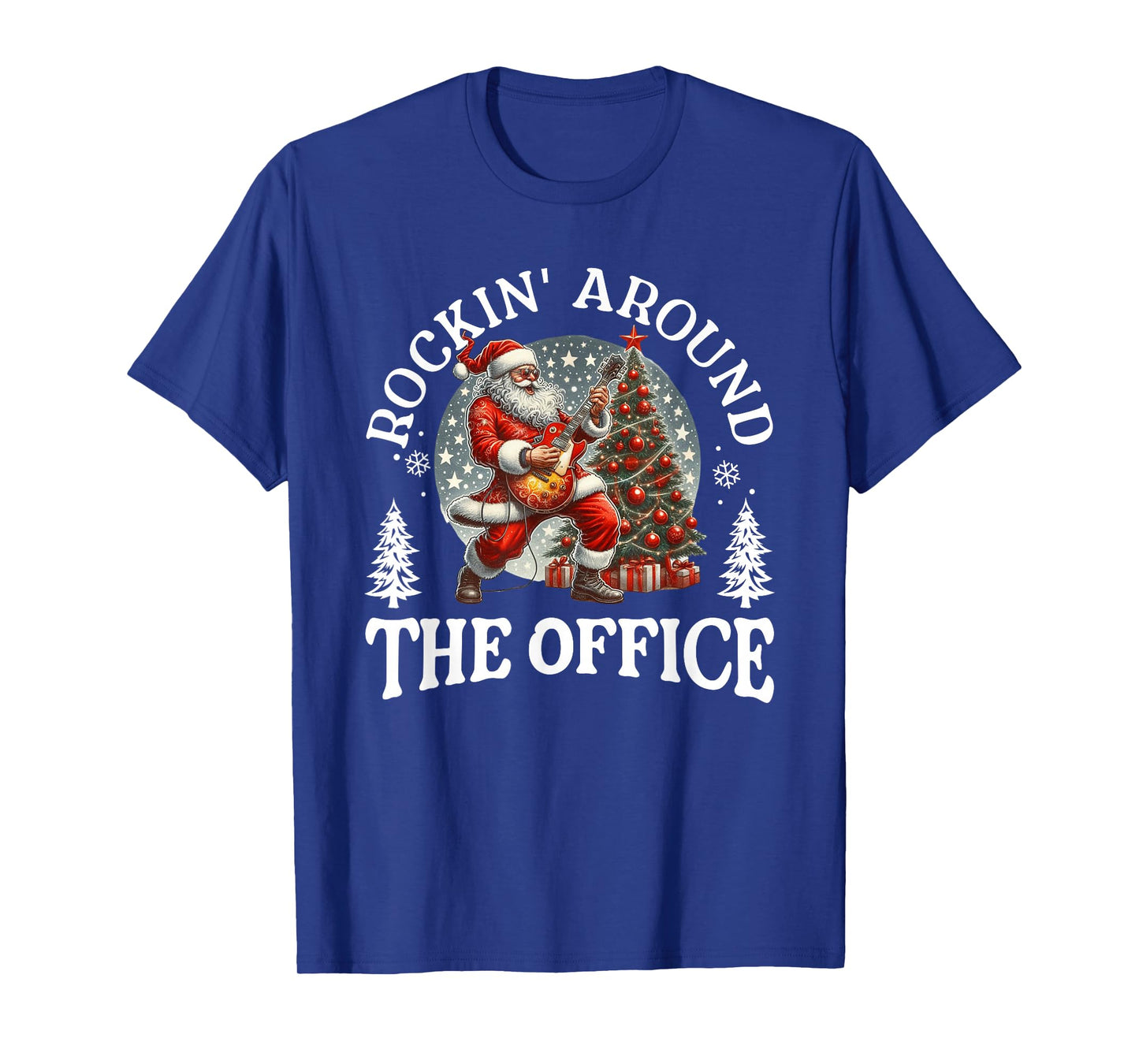 Rockin’ Around The Office Christmas Graphic T-Shirt