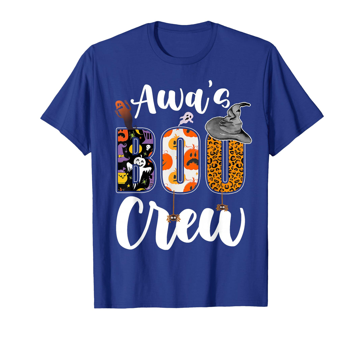 Awa's Boo Crew Halloween Grandma Grandkids Matching T-Shirt